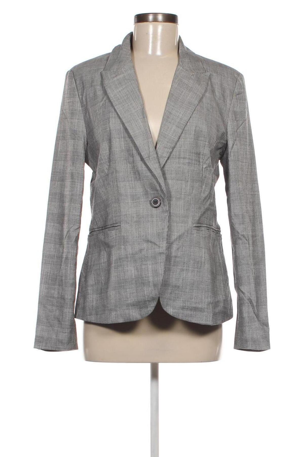 Damen Blazer Zara, Größe L, Farbe Grau, Preis € 17,49