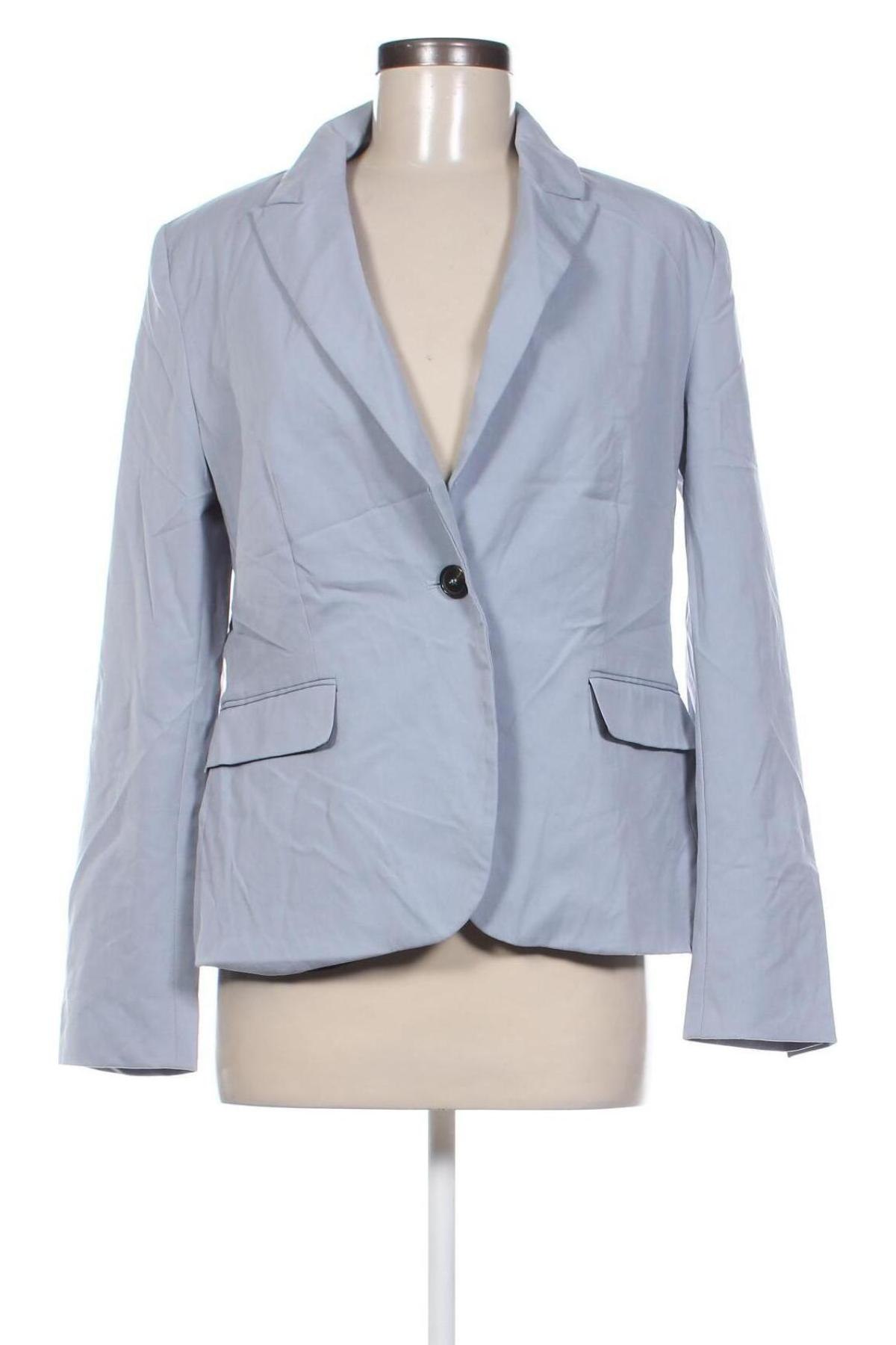 Damen Blazer Zara, Größe L, Farbe Blau, Preis 33,99 €