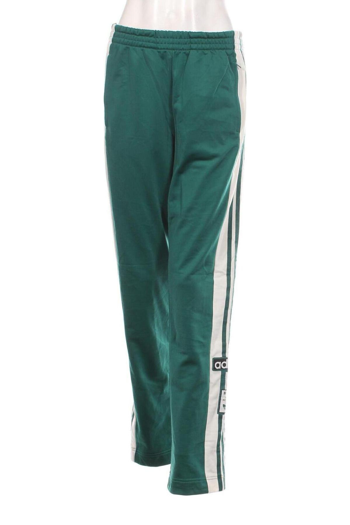 Pantaloni trening de femei Adidas, Mărime M, Culoare Verde, Preț 128,99 Lei