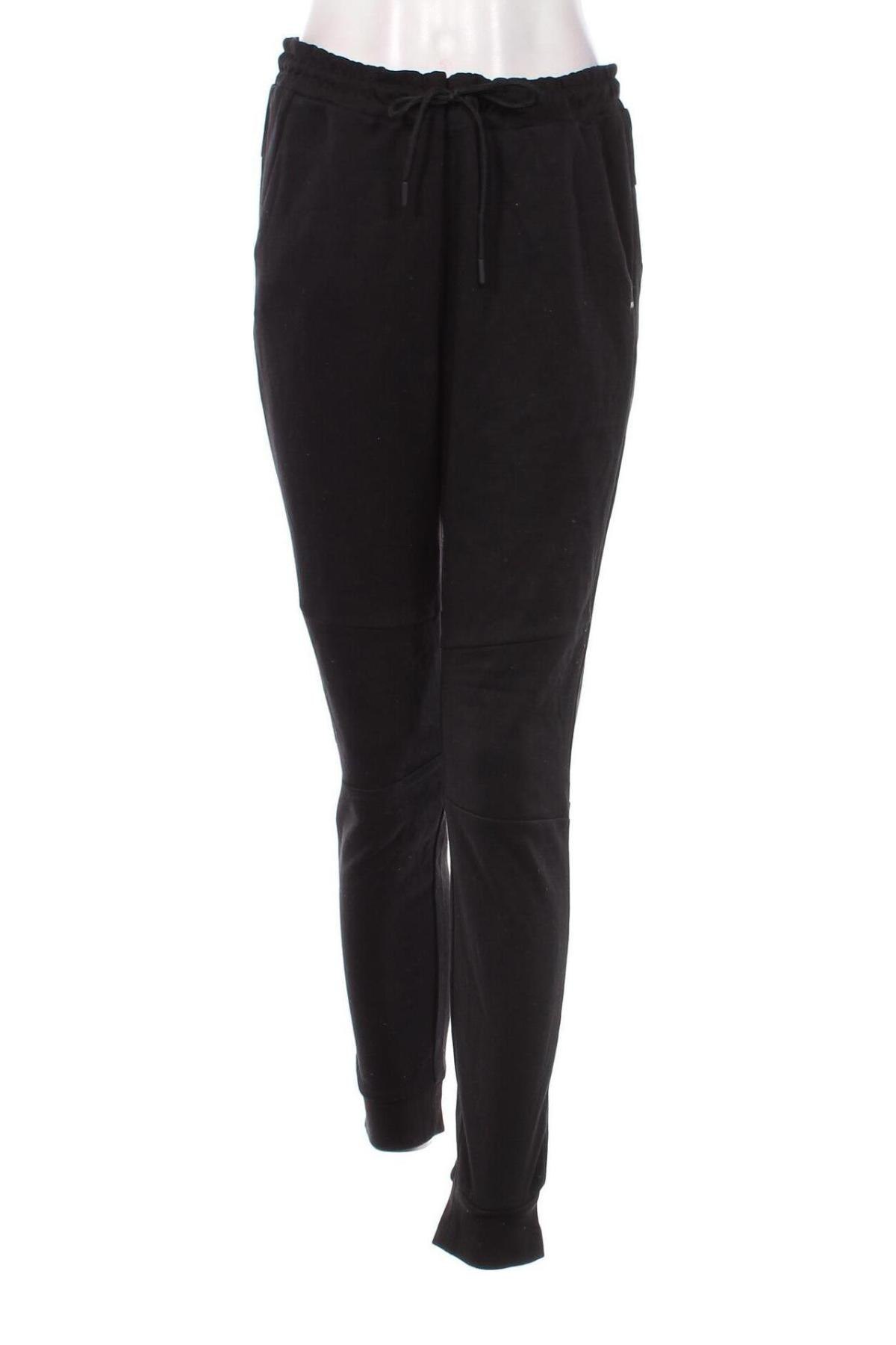 Pantaloni trening de femei H&M, Mărime L, Culoare Negru, Preț 52,99 Lei