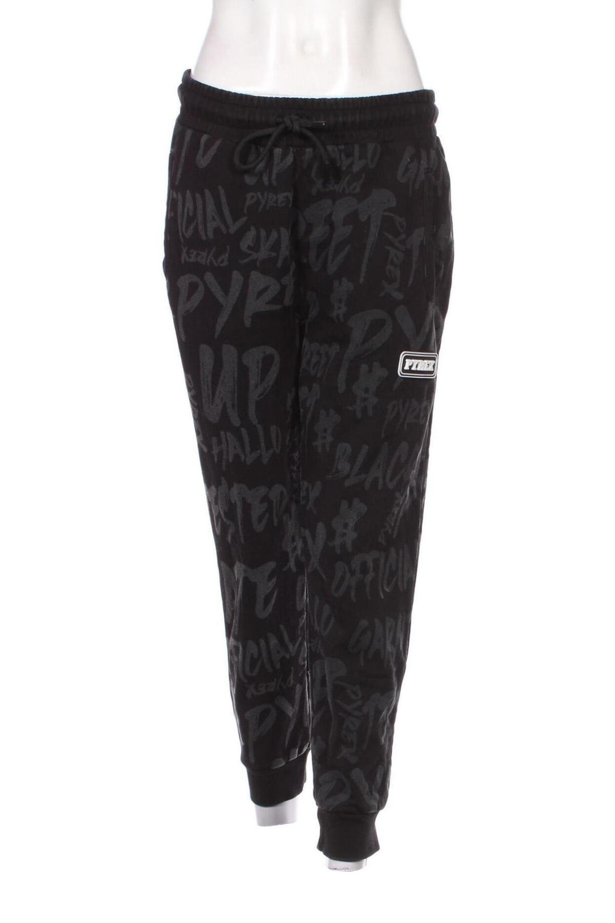 Pantaloni trening de femei Pyrex, Mărime M, Culoare Negru, Preț 51,99 Lei