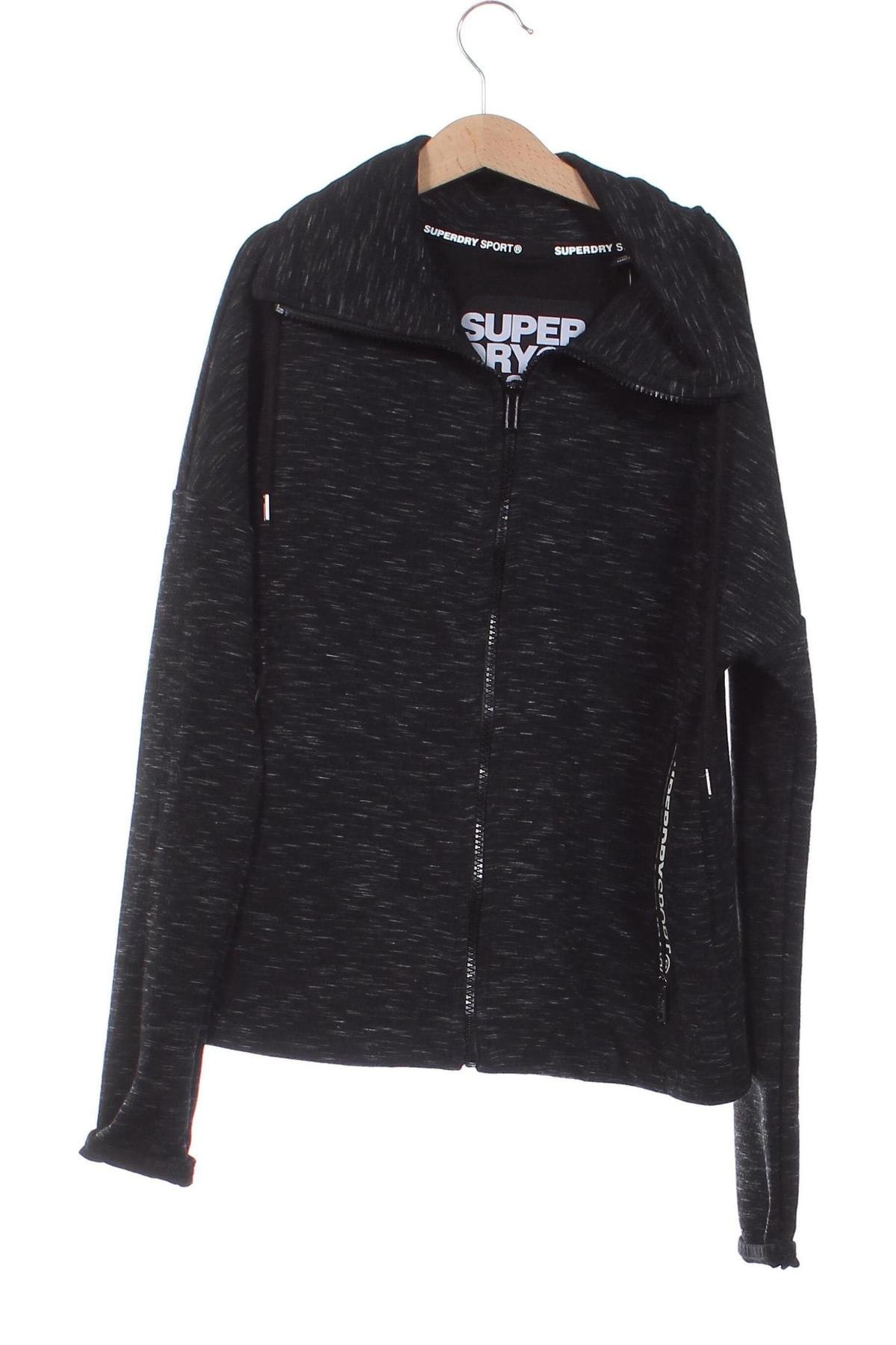 Damen Sportoberteil Superdry, Größe XXS, Farbe Schwarz, Preis 20,99 €