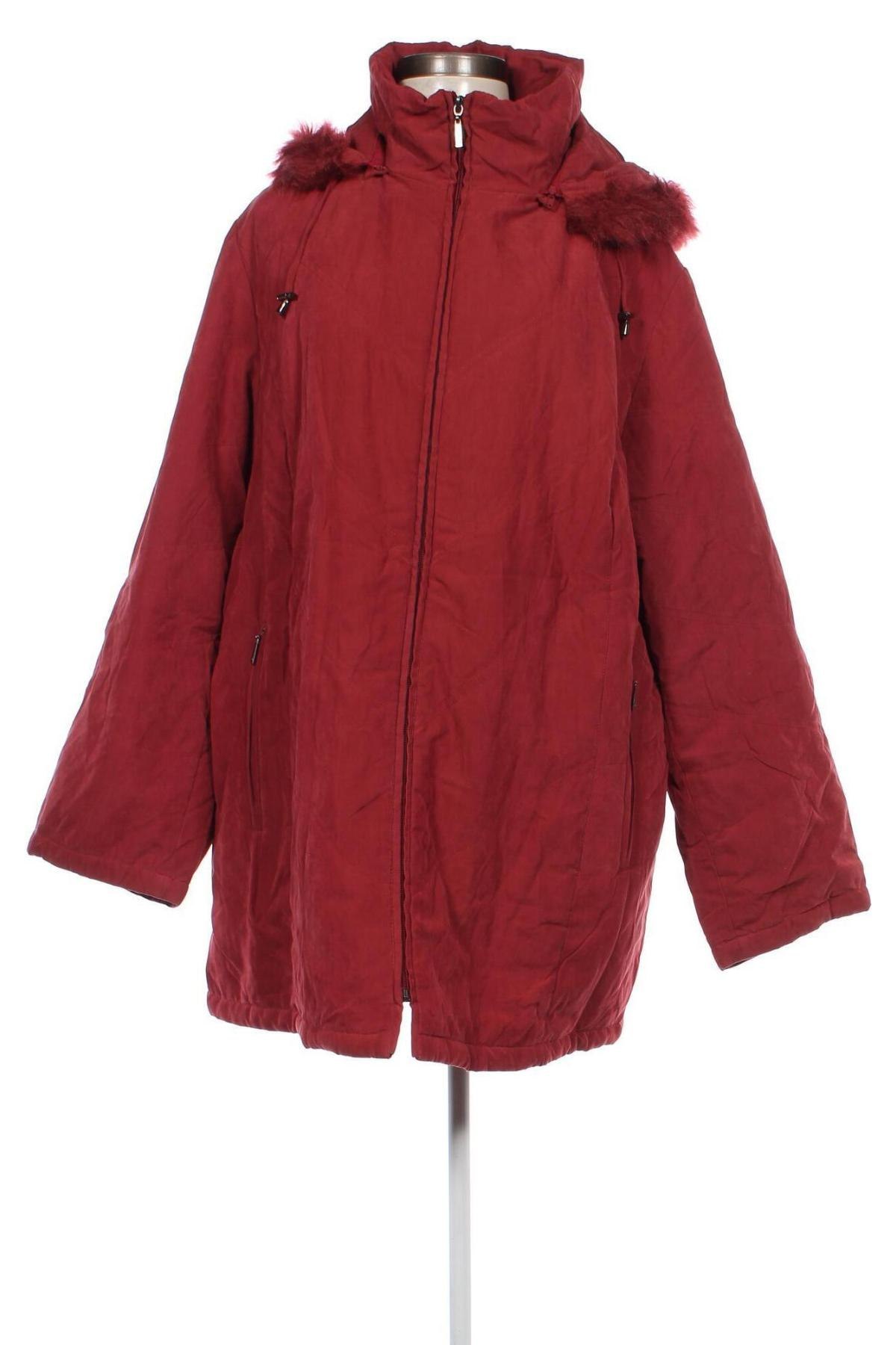 Damenjacke, Größe 3XL, Farbe Rot, Preis 40,99 €