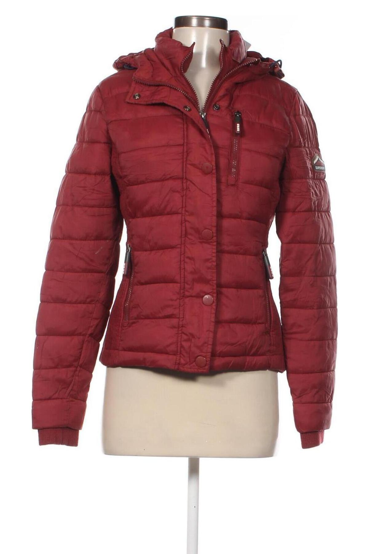 Dámská bunda  Superdry, Velikost XS, Barva Červená, Cena  1 569,00 Kč