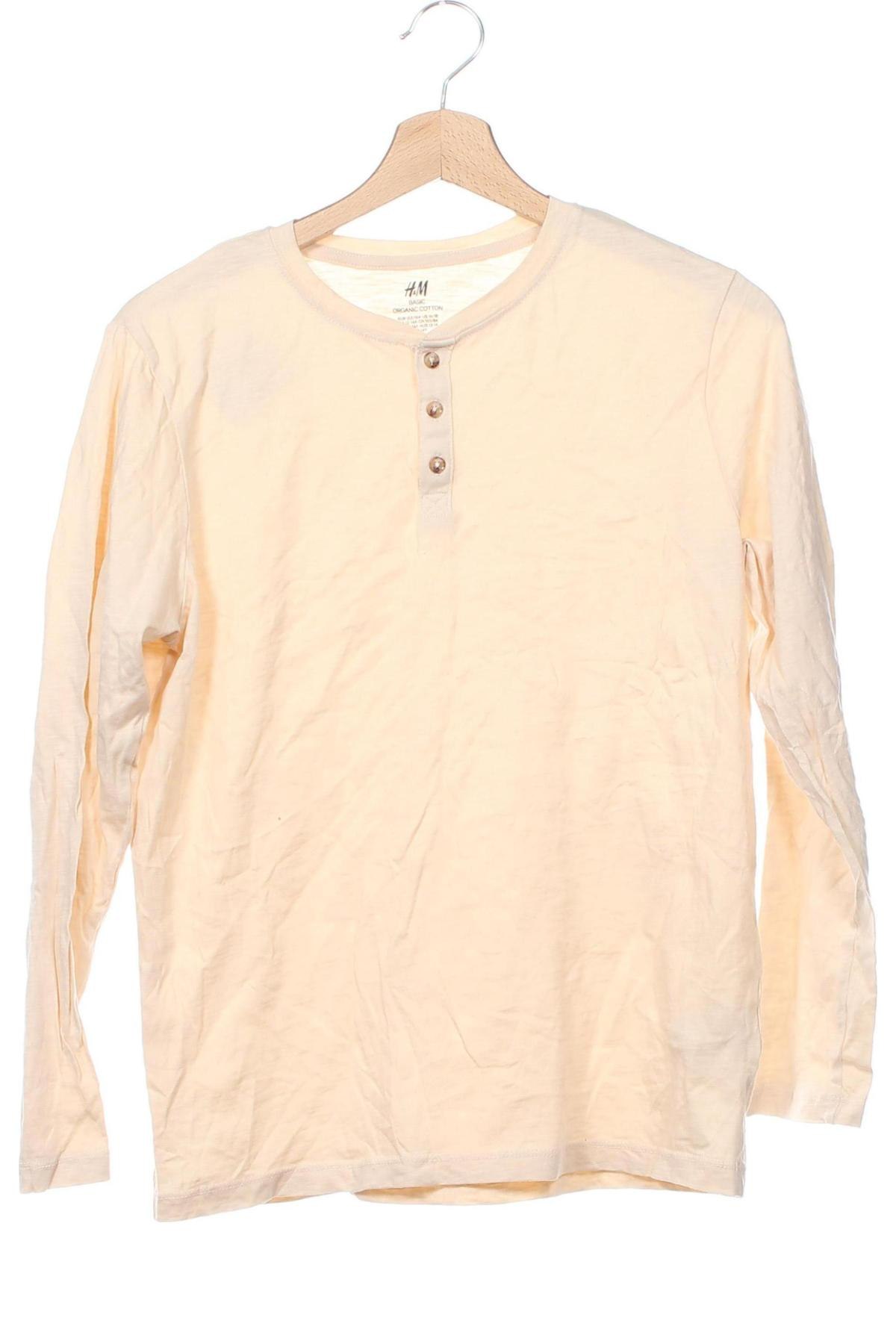 Kinder Shirt H&M, Größe 12-13y/ 158-164 cm, Farbe Beige, Preis € 7,99