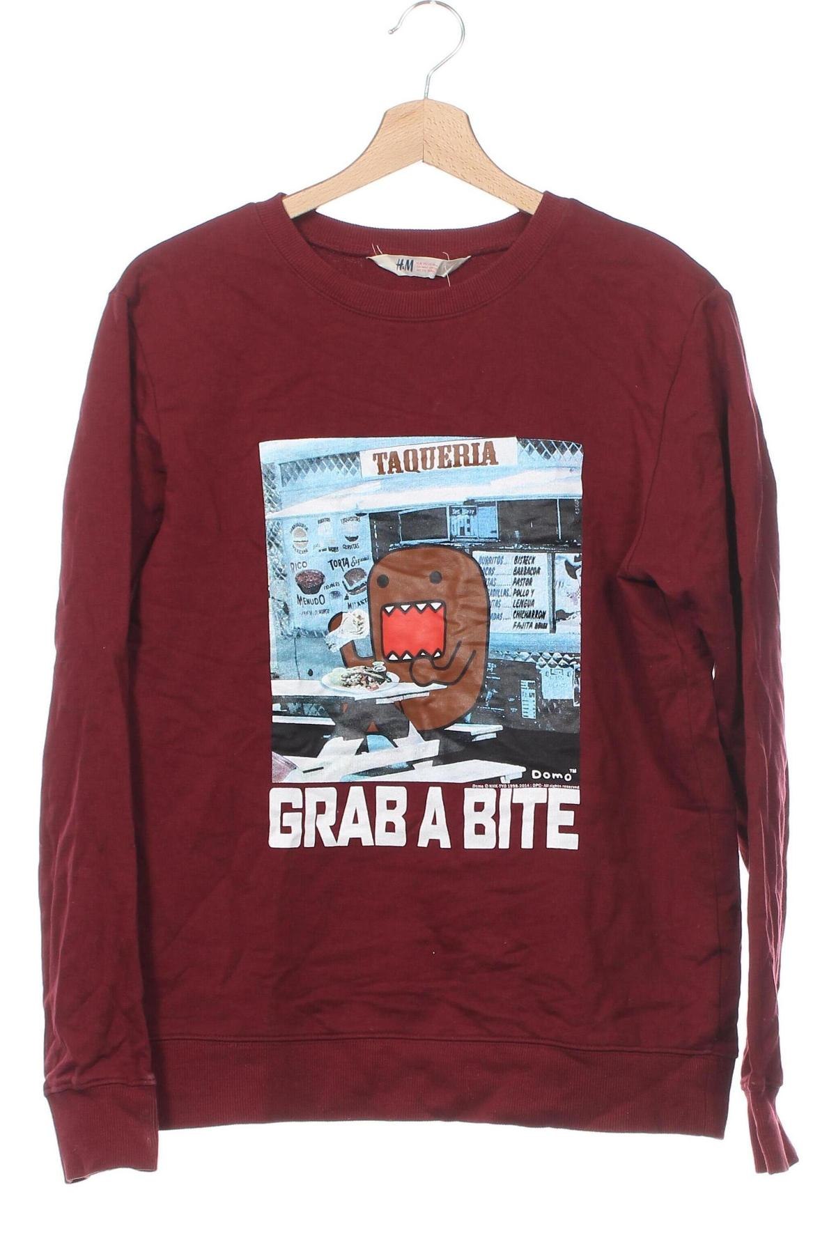 Kinder Shirt H&M, Größe 14-15y/ 168-170 cm, Farbe Rot, Preis € 4,49