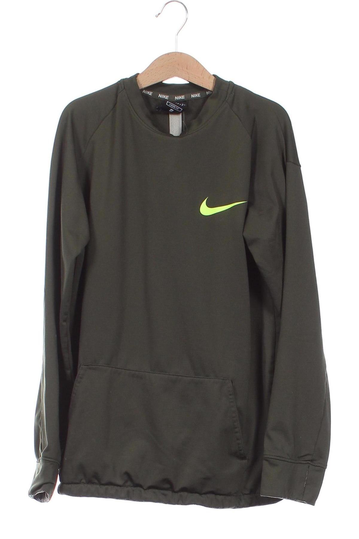 Dziecięca bluzka Nike, Rozmiar 11-12y/ 152-158 cm, Kolor Zielony, Cena 30,99 zł