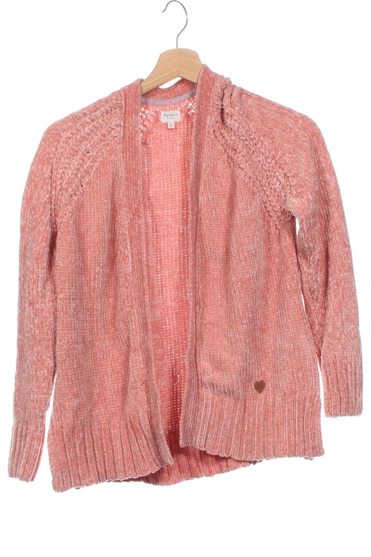 Kinder Strickjacke Pepe Jeans, Größe 11-12y/ 152-158 cm, Farbe Rosa, Preis € 10,99