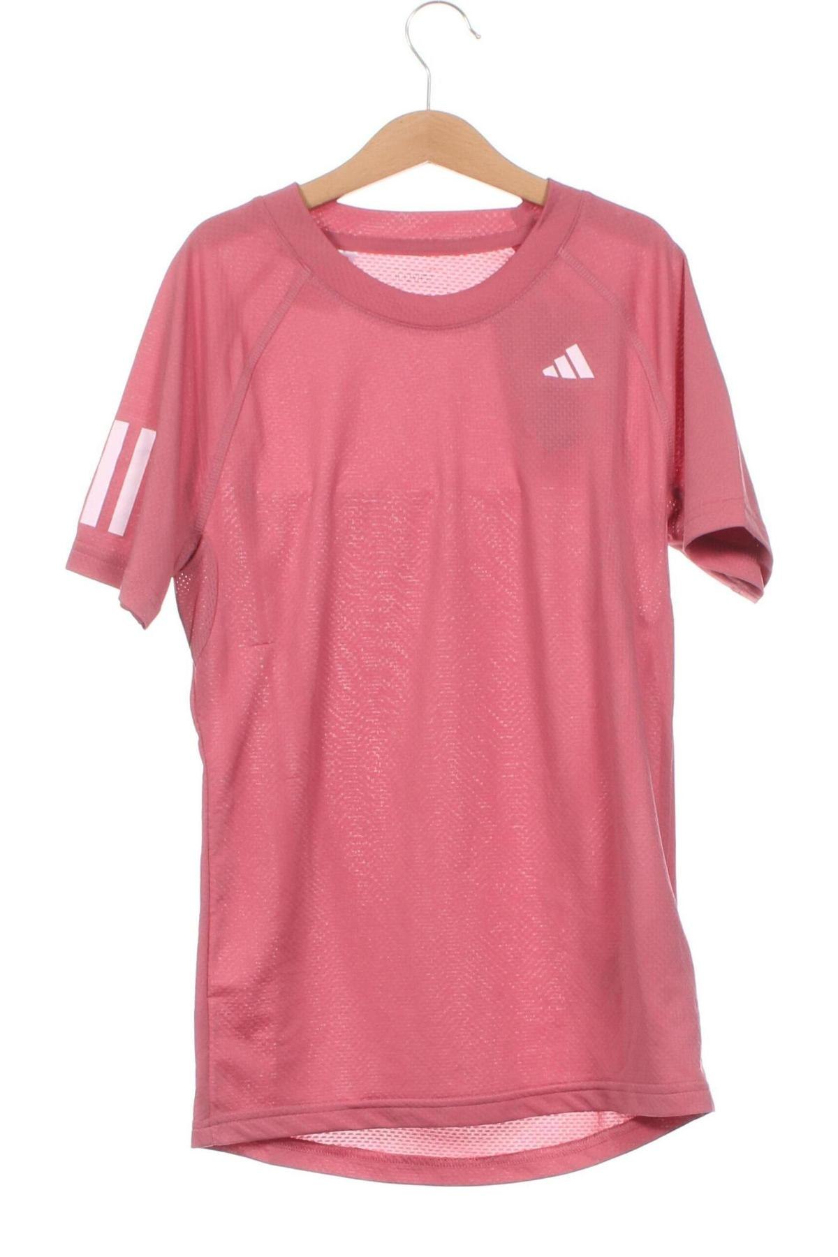 Kinder T-Shirt Adidas, Größe 11-12y/ 152-158 cm, Farbe Aschrosa, Preis € 21,49