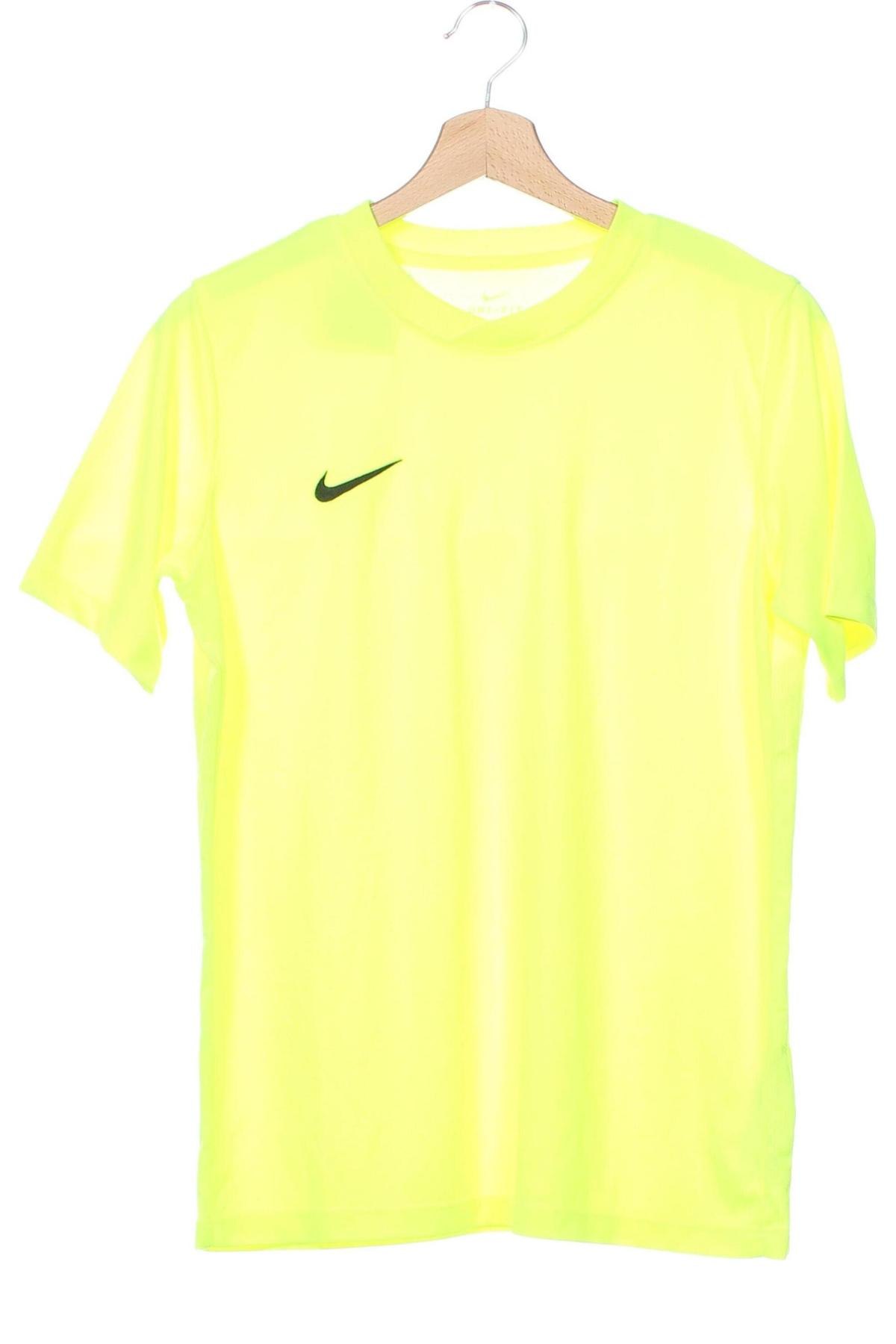 Tricou pentru copii Nike, Mărime 14-15y/ 168-170 cm, Culoare Galben, Preț 105,99 Lei