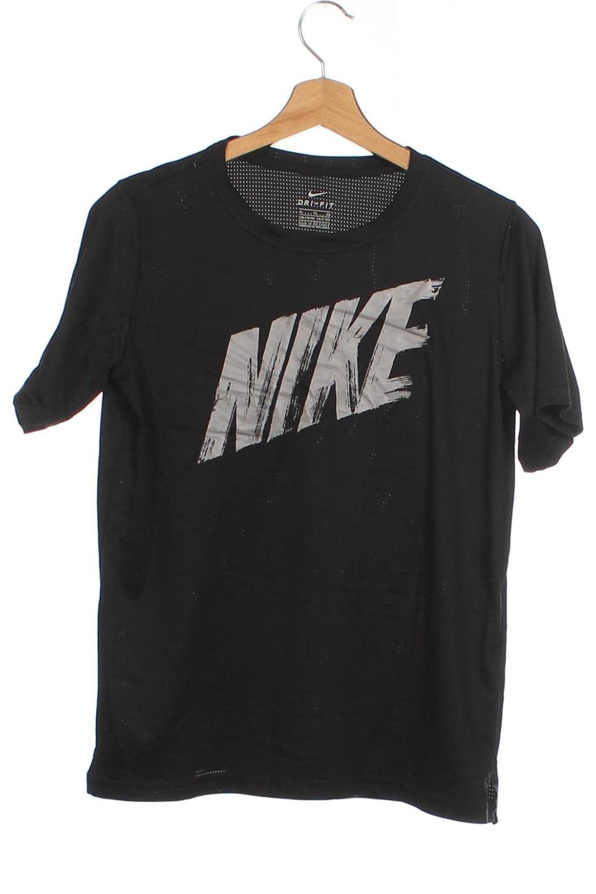 Kinder T-Shirt Nike, Größe 14-15y/ 168-170 cm, Farbe Schwarz, Preis € 13,99