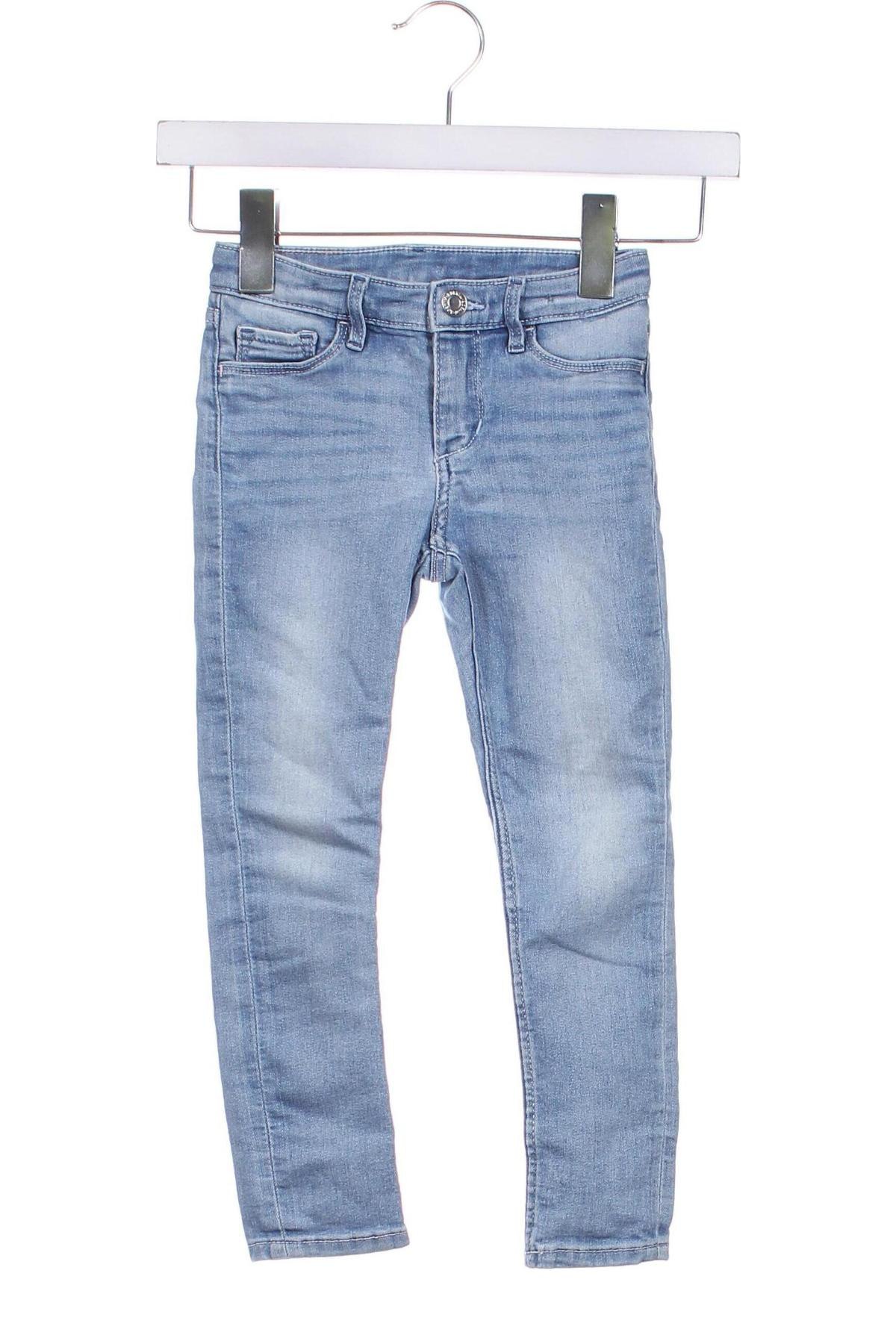 Dziecięce jeansy H&M, Rozmiar 4-5y/ 110-116 cm, Kolor Niebieski, Cena 45,99 zł