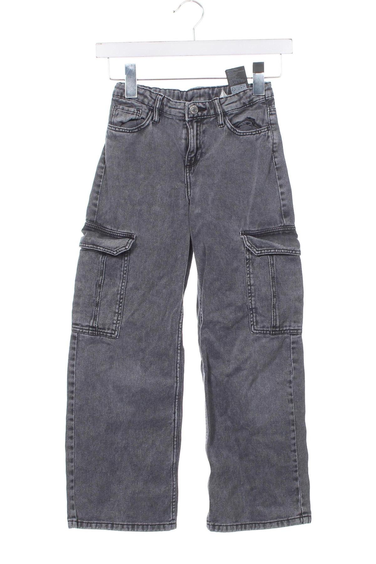 Dětské džíny  H&M, Velikost 8-9y/ 134-140 cm, Barva Šedá, Cena  269,00 Kč