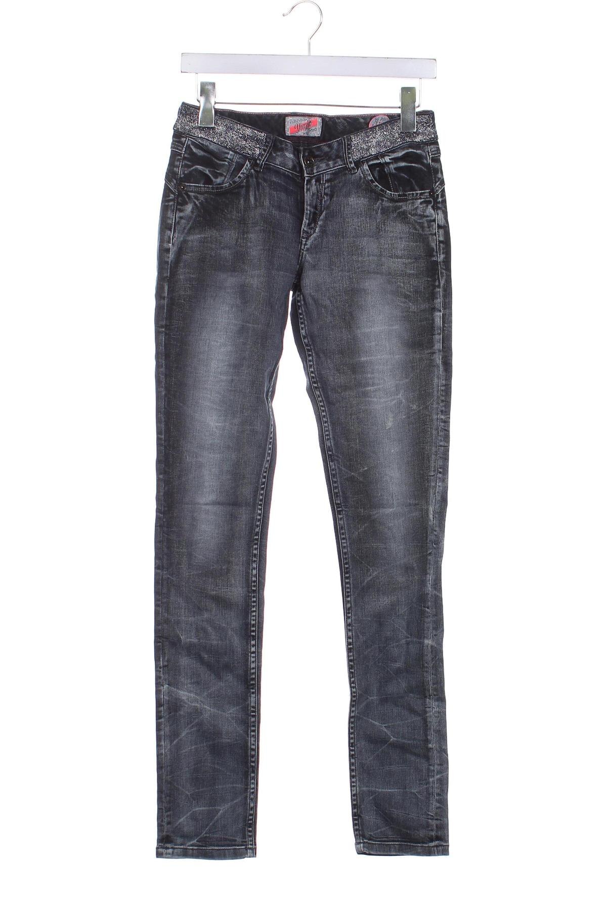 Kinderjeans Vingino, Größe 14-15y/ 168-170 cm, Farbe Grau, Preis 7,99 €