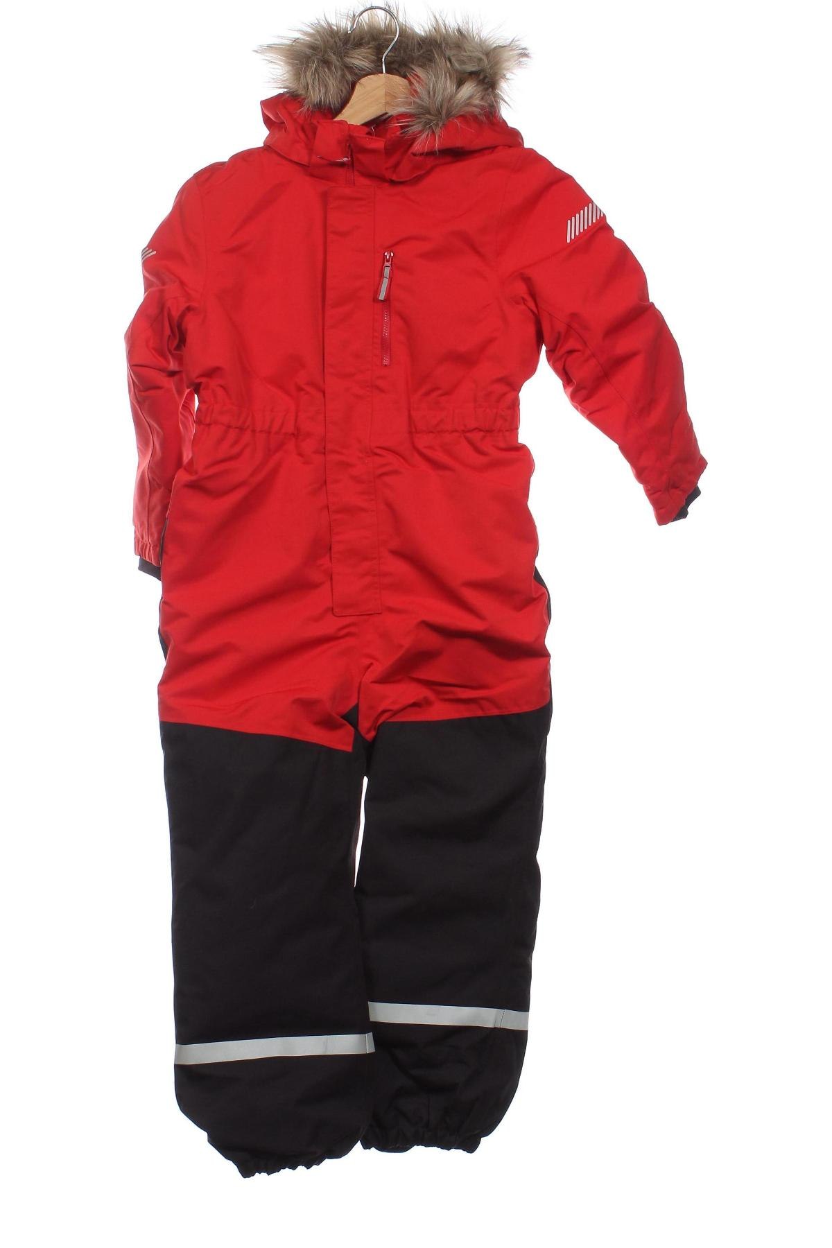 Kinderoverall für Wintersport H&M, Größe 6-7y/ 122-128 cm, Farbe Rot, Preis 30,68 €