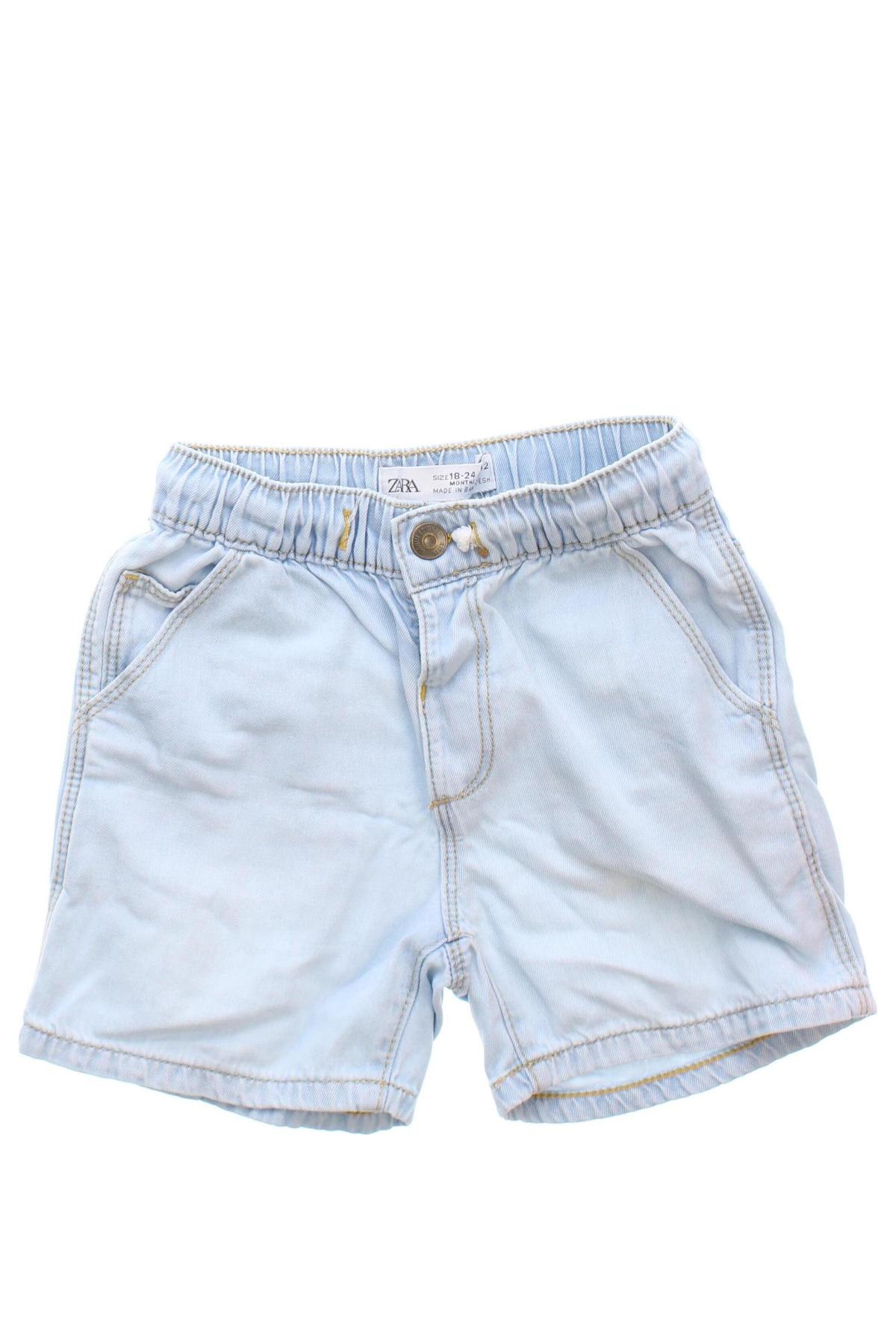 Kinder Shorts Zara, Größe 18-24m/ 86-98 cm, Farbe Blau, Preis € 4,67