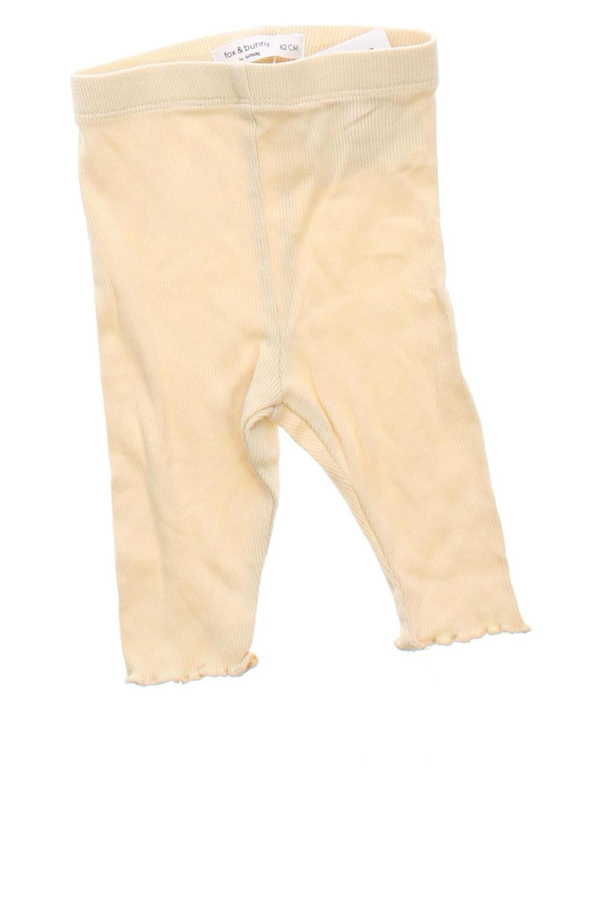 Dziecięce legginsy Sinsay, Rozmiar 2-3m/ 56-62 cm, Kolor Żółty, Cena 26,99 zł