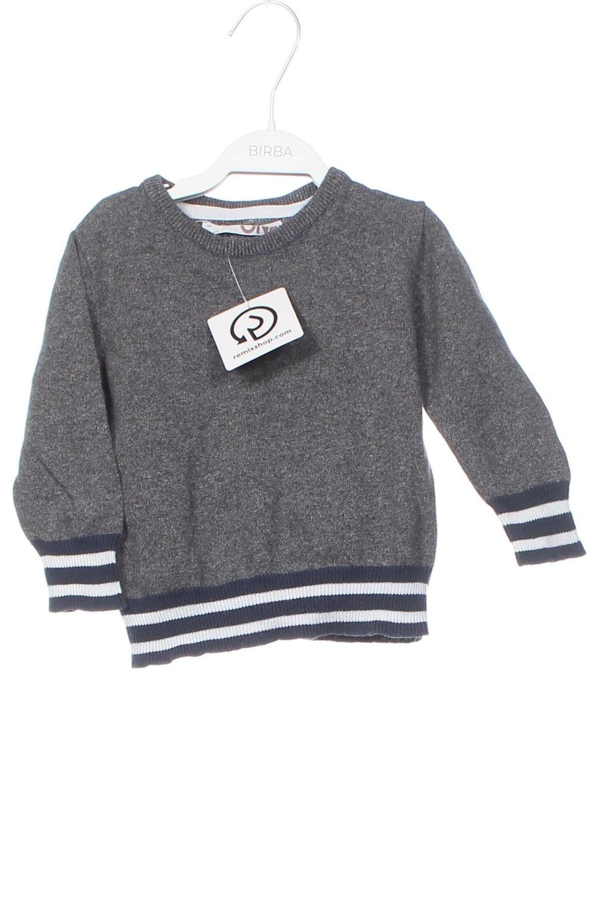 Kinderpullover Cotton On, Größe 9-12m/ 74-80 cm, Farbe Grau, Preis 5,99 €