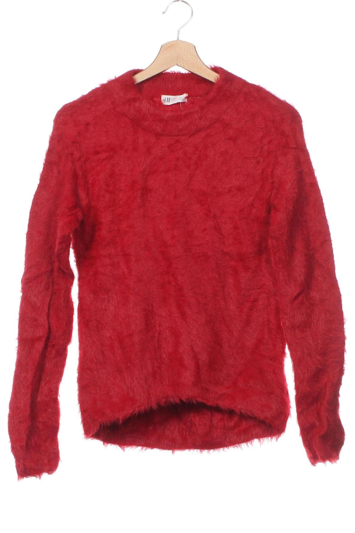 Dziecięcy sweter H&M, Rozmiar 13-14y/ 164-168 cm, Kolor Czerwony, Cena 21,99 zł