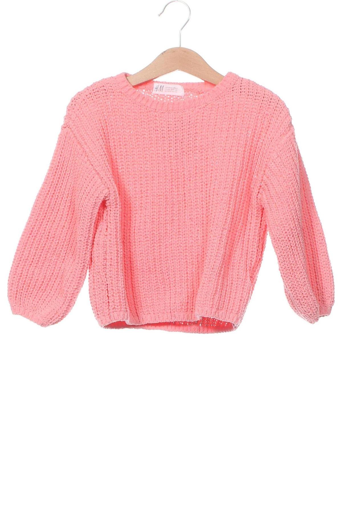 Kinderpullover H&M, Größe 4-5y/ 110-116 cm, Farbe Rosa, Preis € 11,99