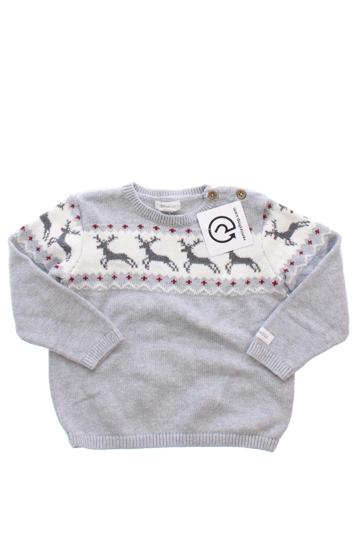 Kinderpullover Newbie, Größe 18-24m/ 86-98 cm, Farbe Grau, Preis € 8,68