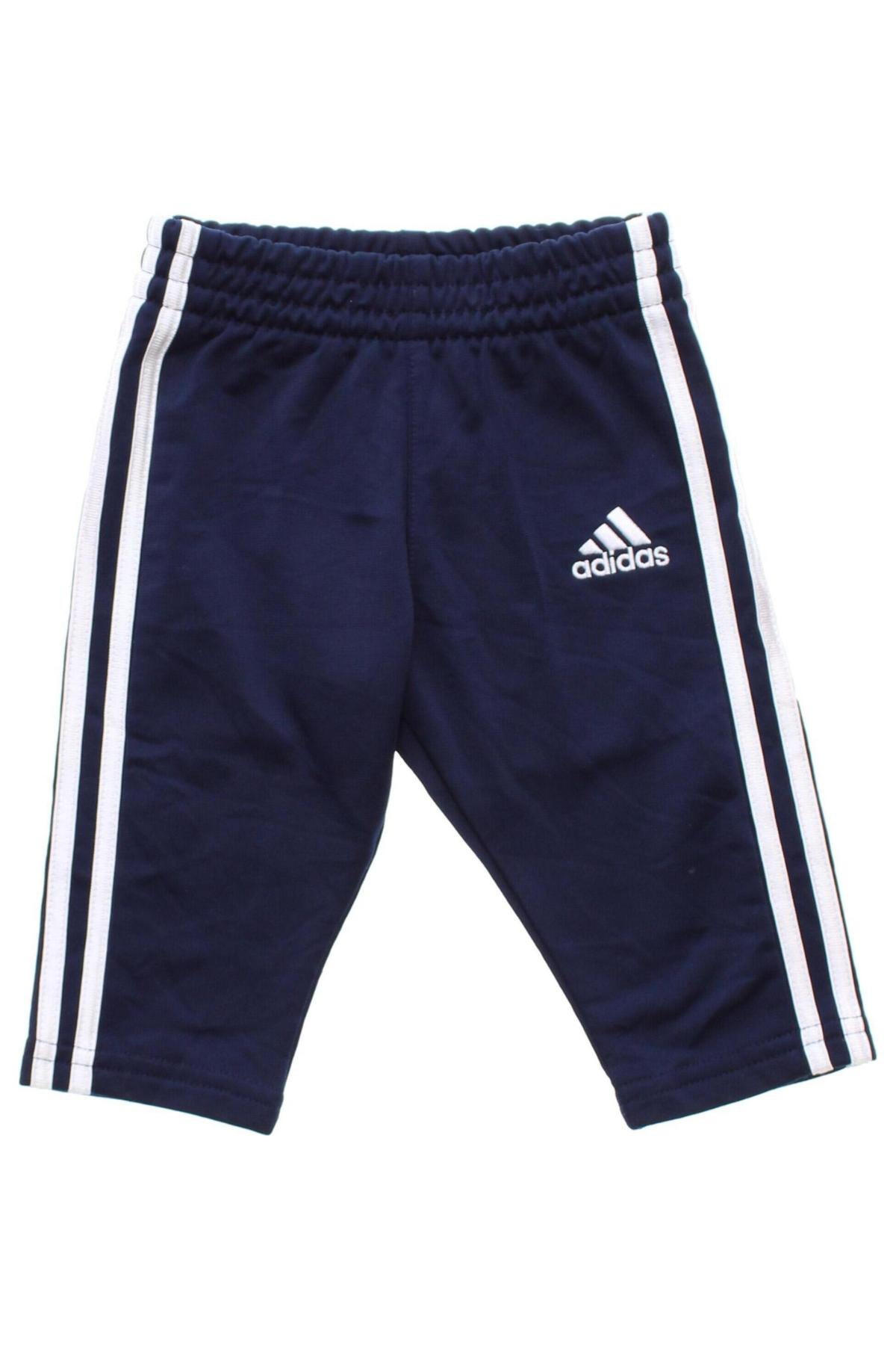 Pantaloni de trening, pentru copii Adidas, Mărime 2-3m/ 56-62 cm, Culoare Albastru, Preț 59,99 Lei