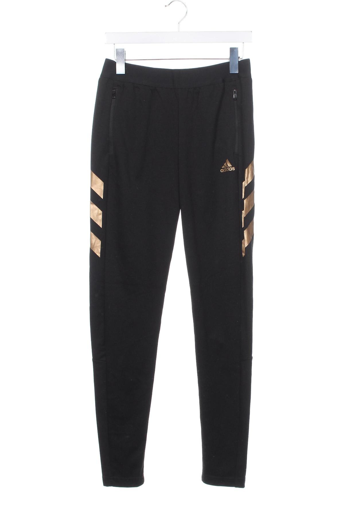 Pantaloni de trening, pentru copii Adidas, Mărime 15-18y/ 170-176 cm, Culoare Negru, Preț 138,99 Lei