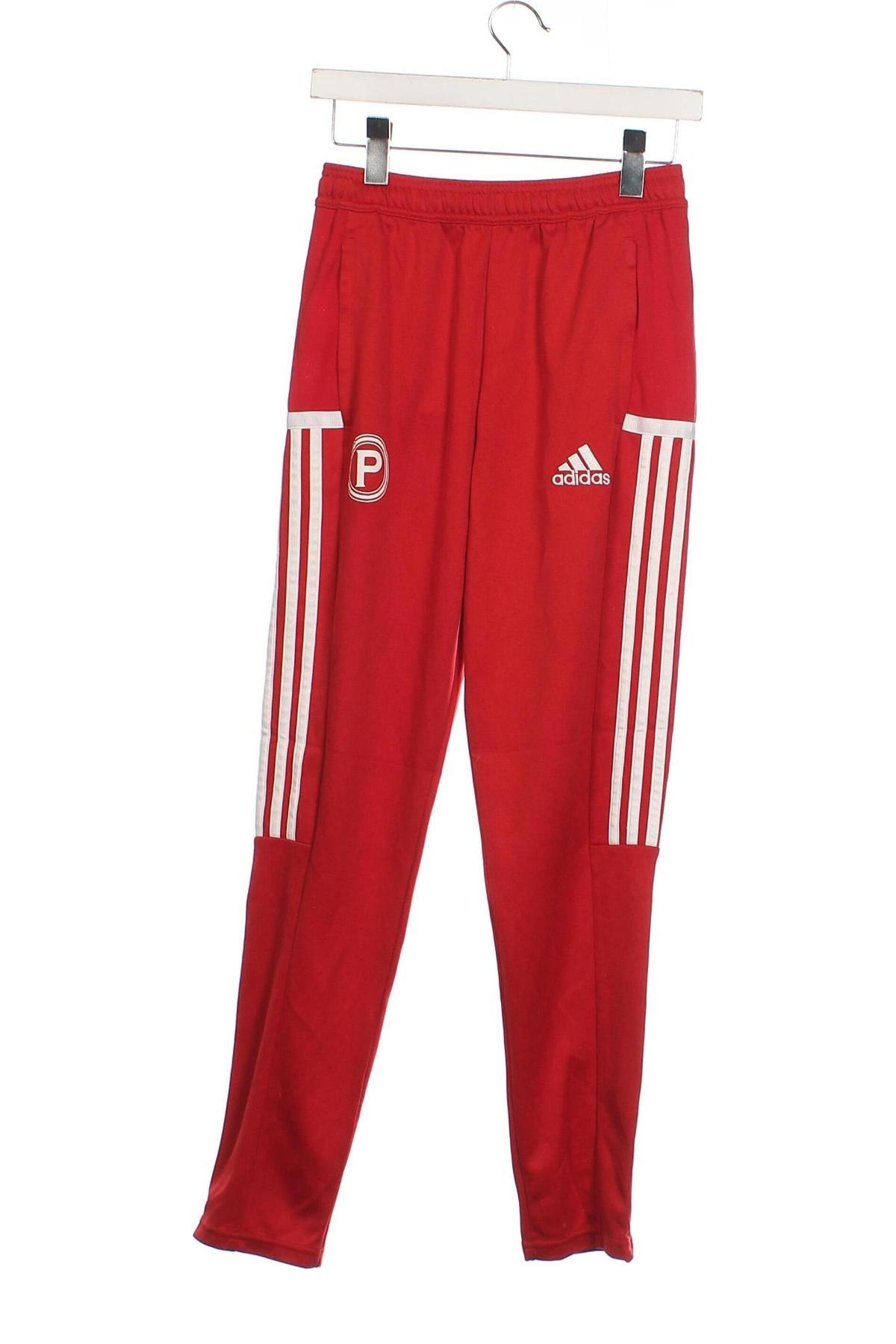 Kinder Sporthose Adidas, Größe 12-13y/ 158-164 cm, Farbe Rot, Preis € 20,49