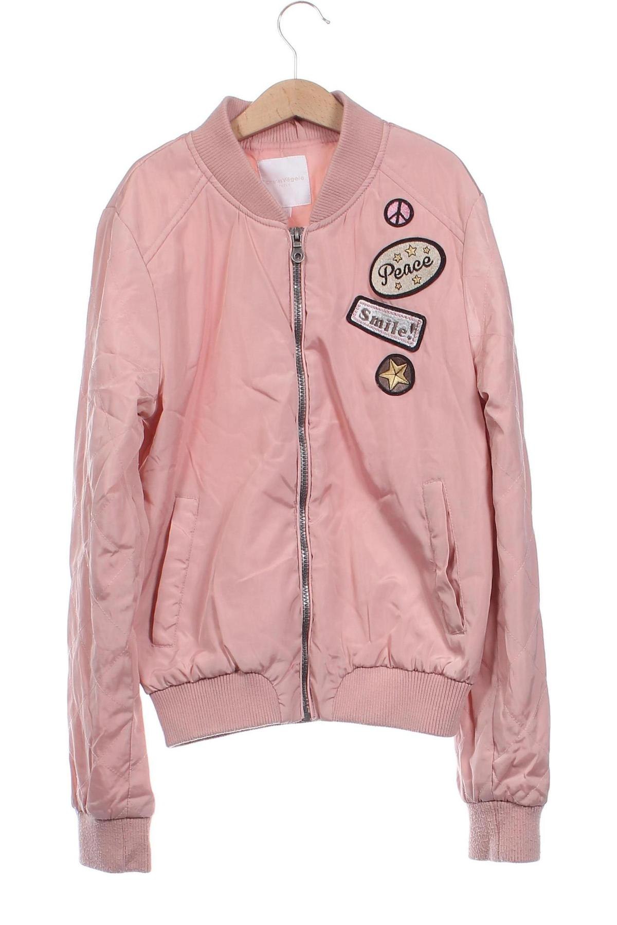 Kinderjacke Charles Vogele, Größe 12-13y/ 158-164 cm, Farbe Rosa, Preis € 25,49