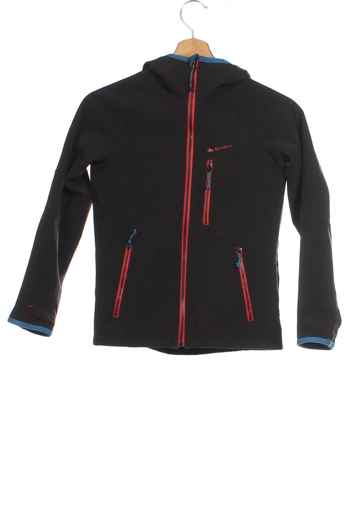 Kinderjacke Decathlon, Größe 8-9y/ 134-140 cm, Farbe Schwarz, Preis 20,49 €