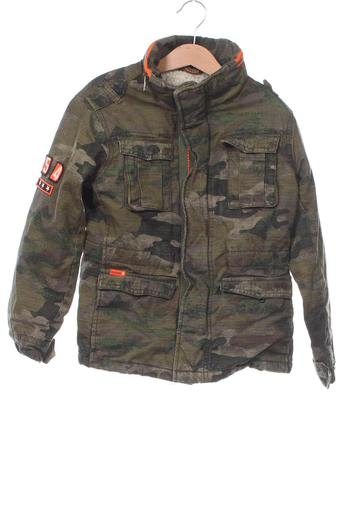 Detská bunda  Superdry, Veľkosť 7-8y/ 128-134 cm, Farba Zelená, Cena  15,45 €