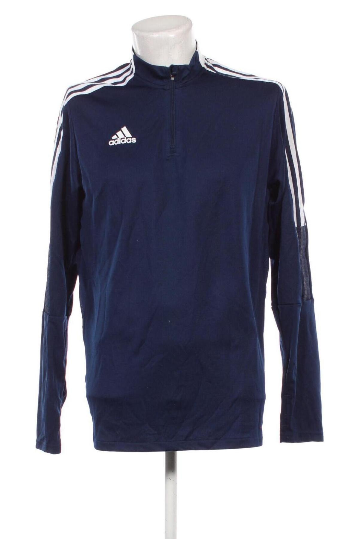 Herren Shirt Adidas, Größe XL, Farbe Blau, Preis € 27,99