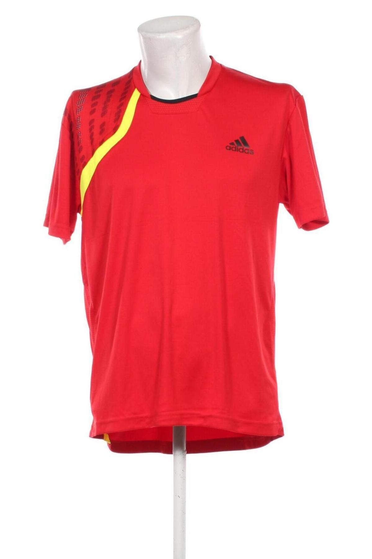 Herren Shirt Adidas, Größe XL, Farbe Rot, Preis € 20,49