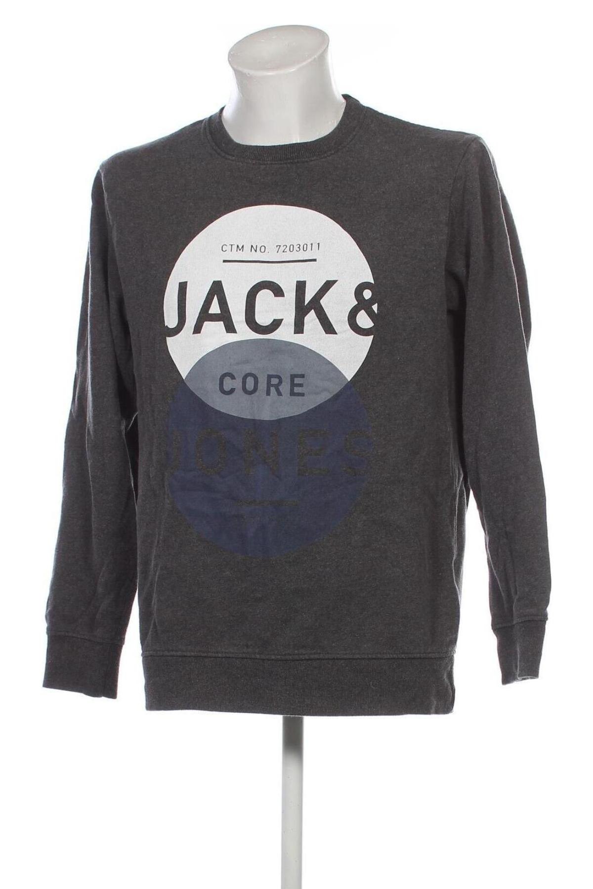 Męska bluzka Core By Jack & Jones, Rozmiar XL, Kolor Szary, Cena 32,99 zł