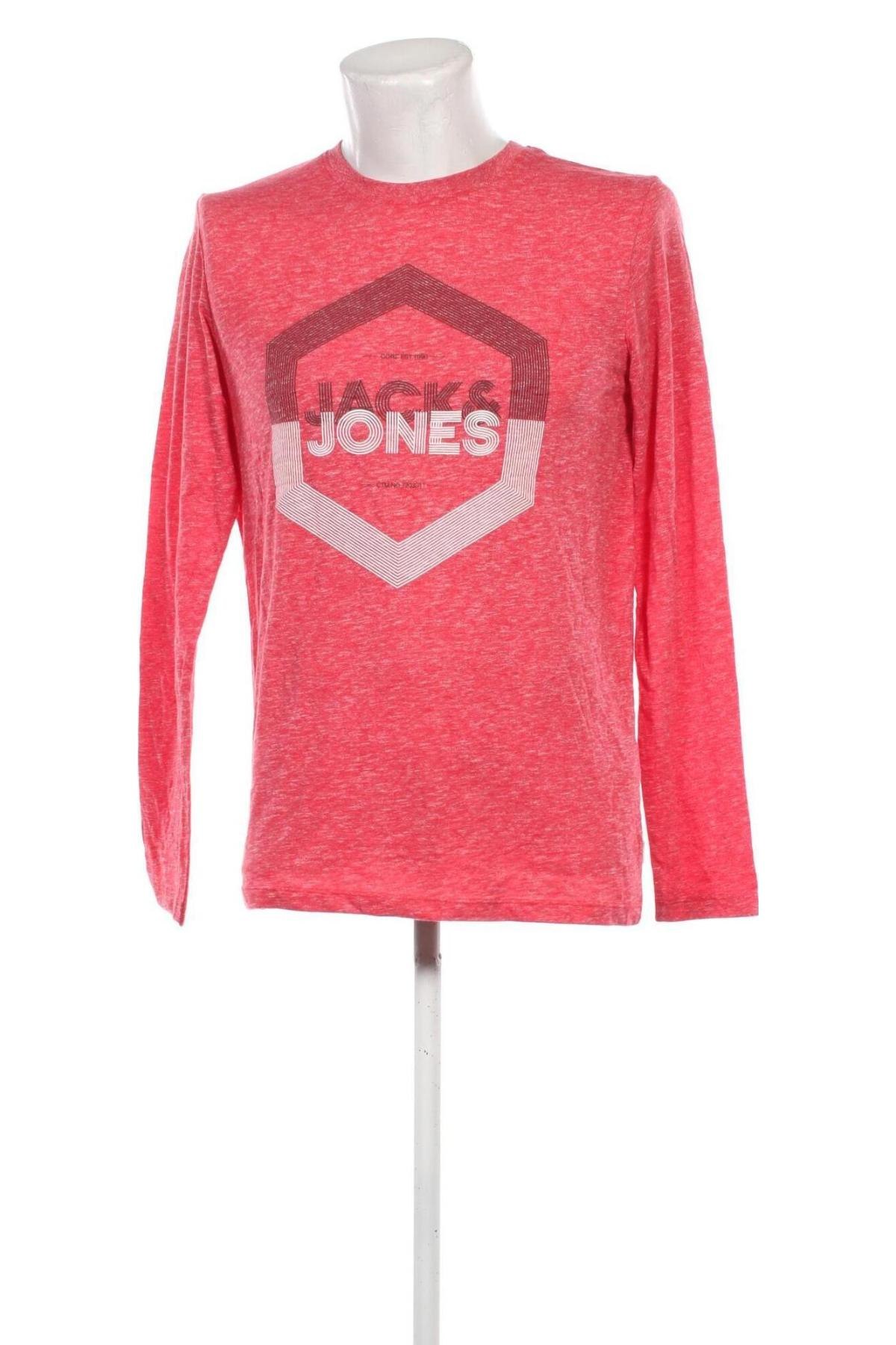 Bluză de bărbați Jack & Jones, Mărime M, Culoare Roșu, Preț 65,99 Lei