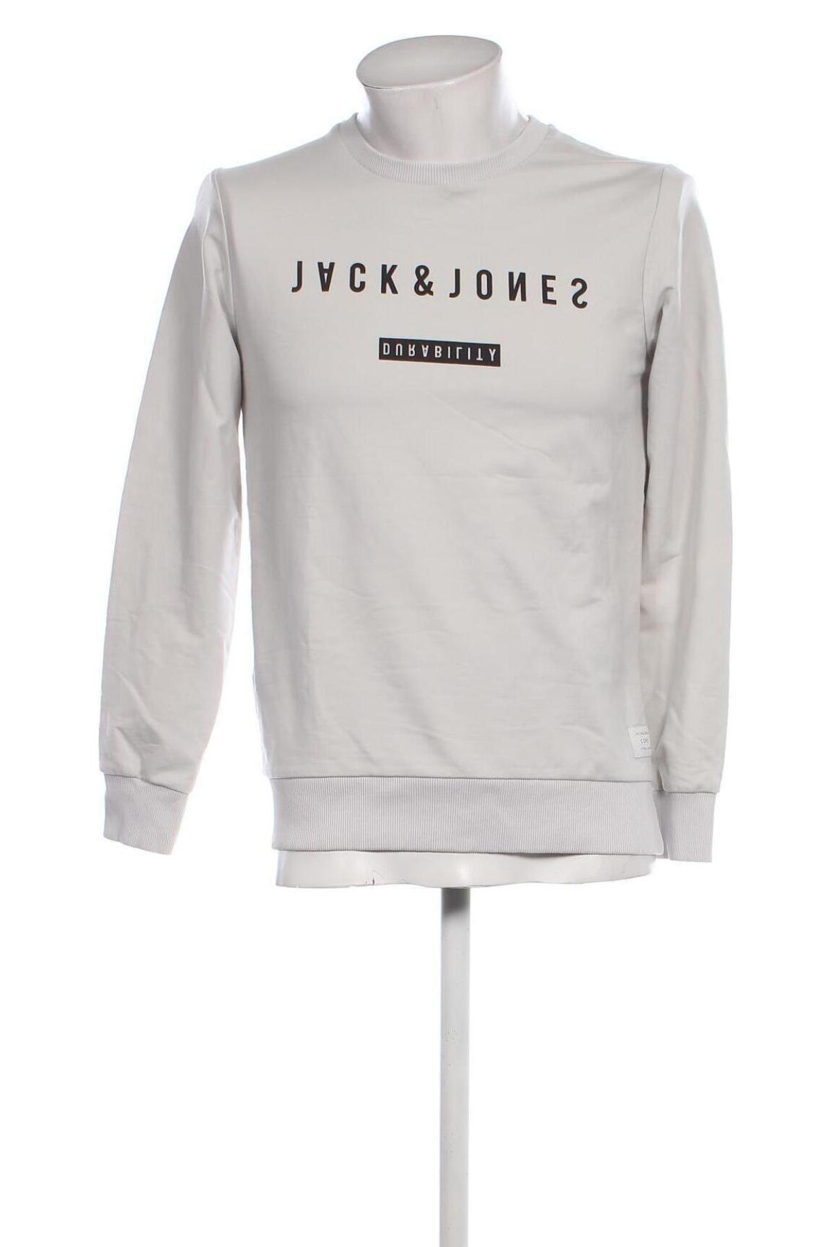 Ανδρική μπλούζα Jack & Jones, Μέγεθος M, Χρώμα Γκρί, Τιμή 12,99 €