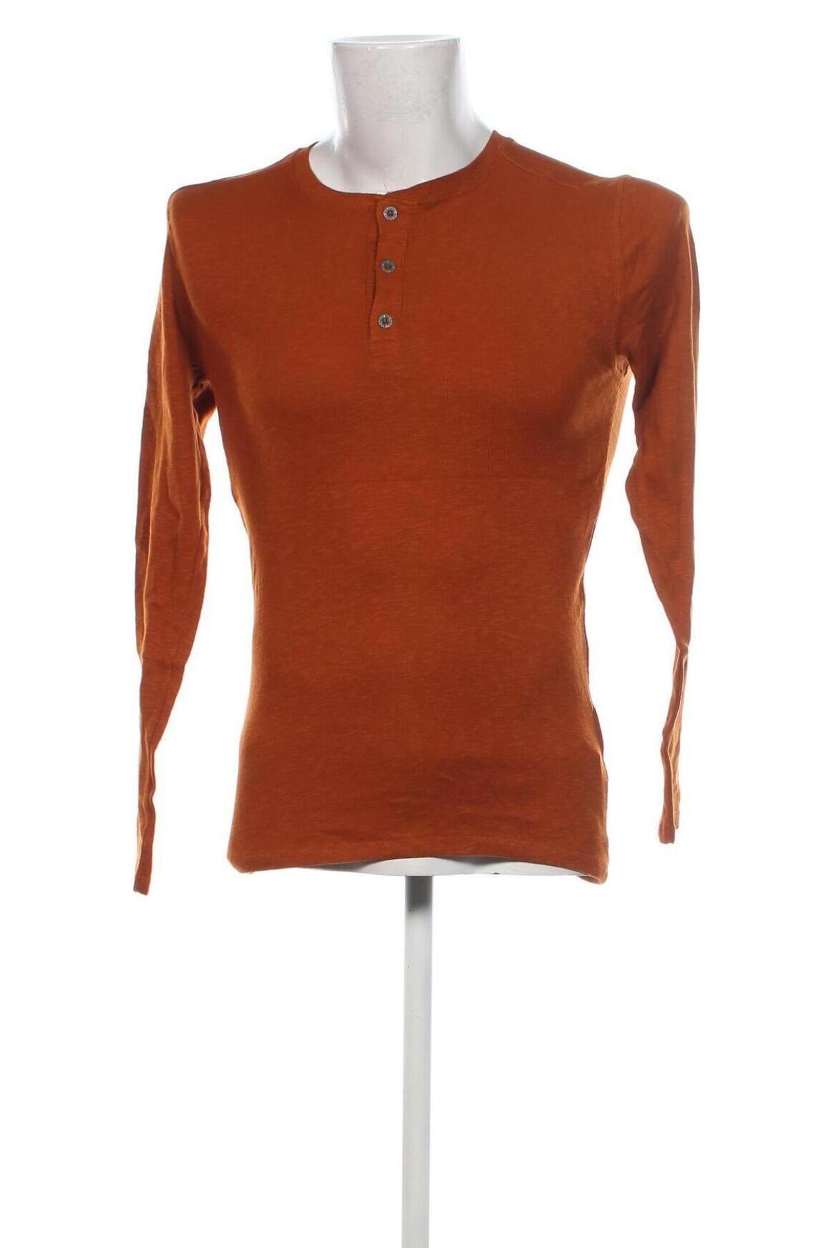 Herren Shirt Jean Pascale, Größe S, Farbe Orange, Preis € 7,99