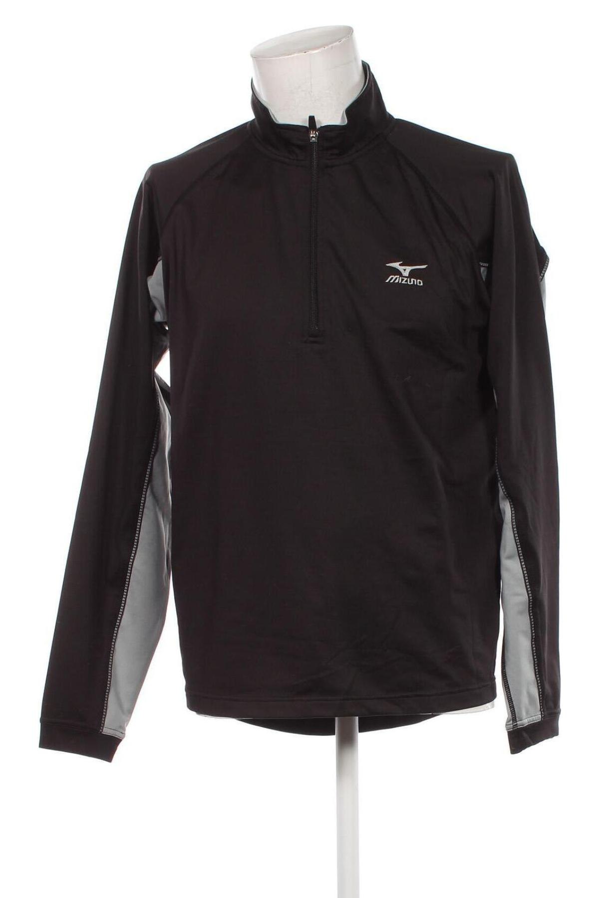 Bluză de bărbați Mizuno, Mărime L, Culoare Negru, Preț 134,99 Lei