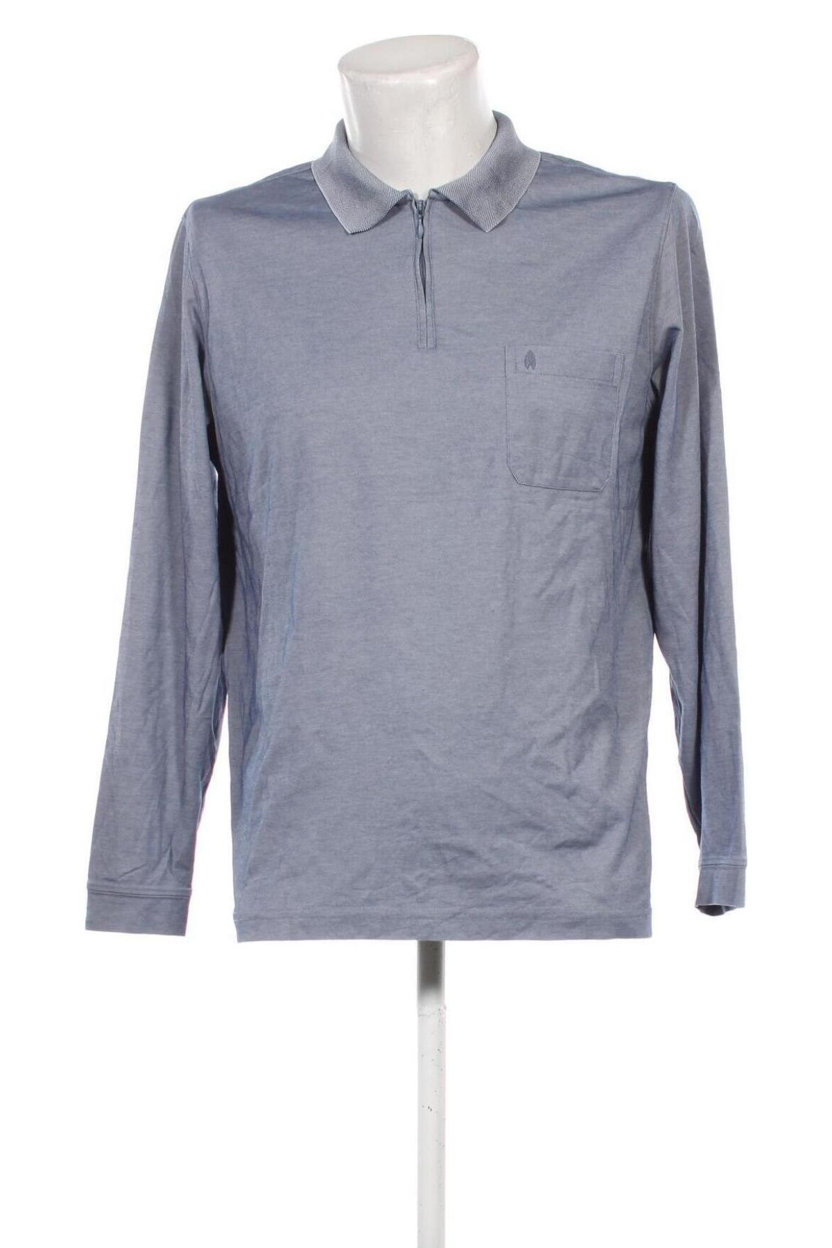 Herren Shirt Ragman, Größe L, Farbe Blau, Preis 7,99 €