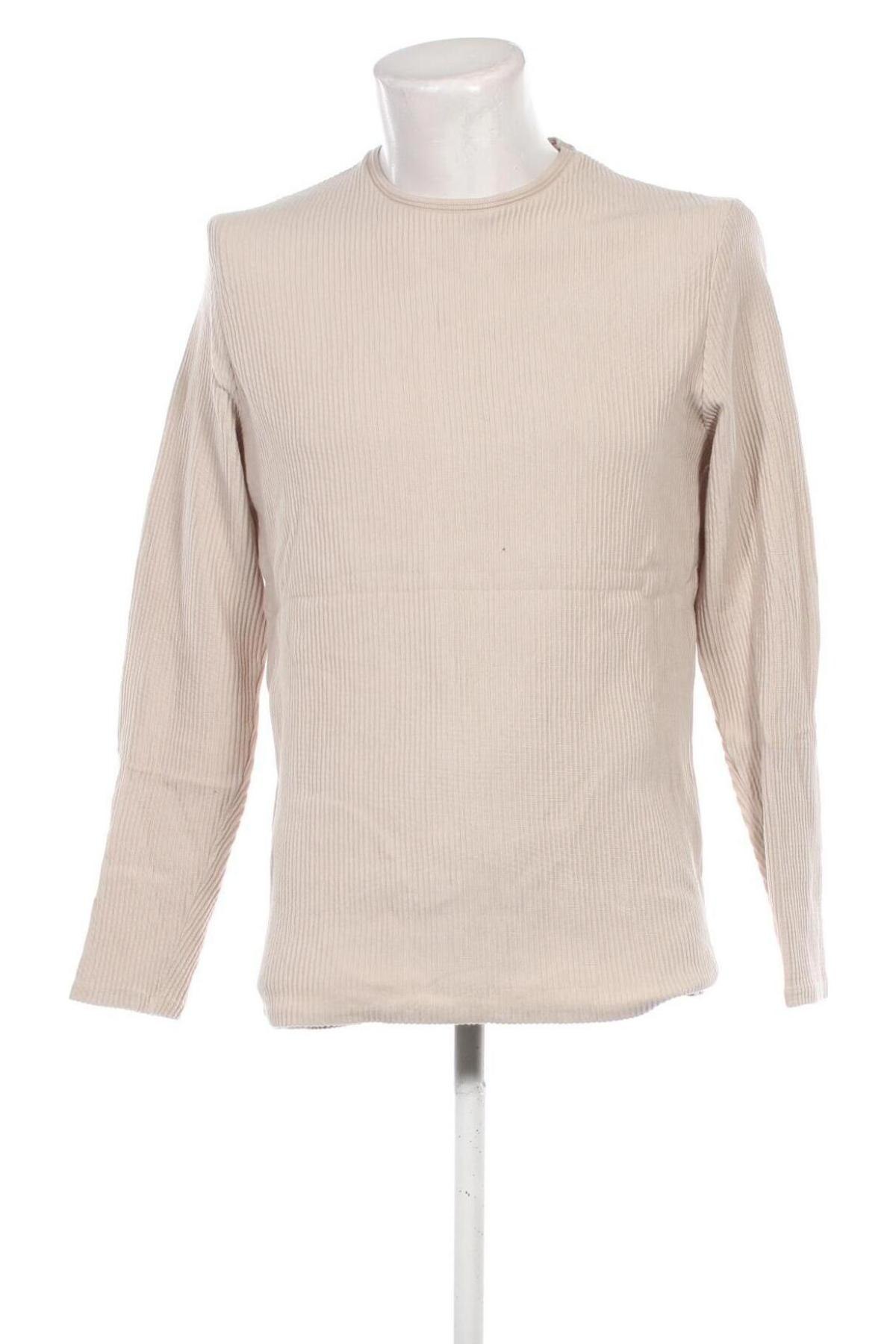 Herren Shirt Zara, Größe L, Farbe Beige, Preis € 6,99