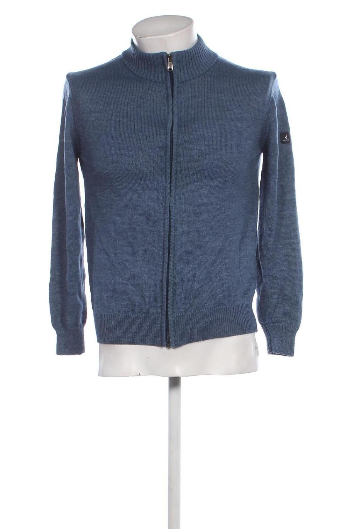 Herren Strickjacke Navigare, Größe S, Farbe Blau, Preis 17,49 €