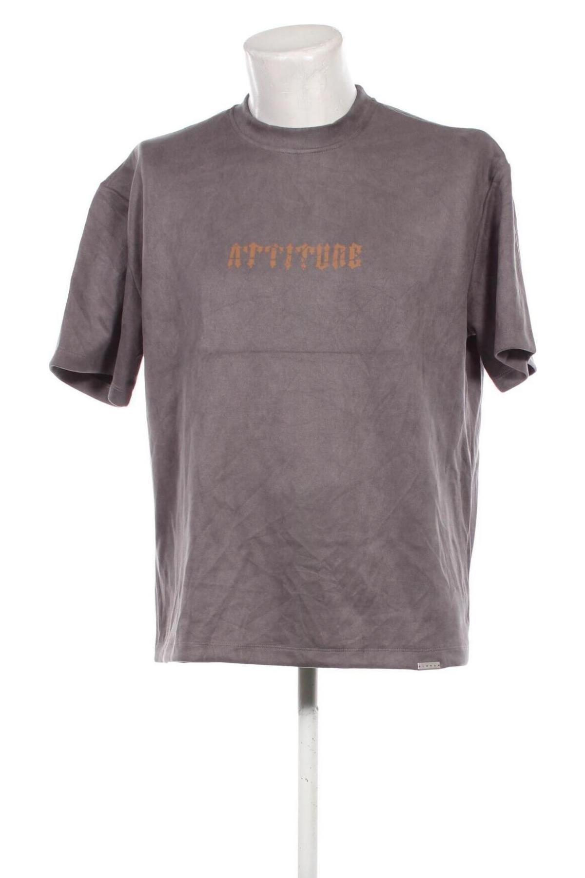 Ανδρικό t-shirt, Μέγεθος M, Χρώμα Γκρί, Τιμή 11,99 €