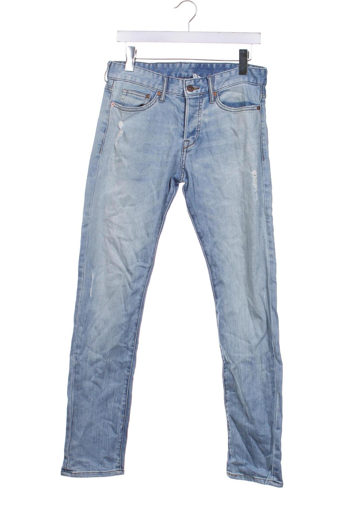 Herren Jeans H&M, Größe S, Farbe Blau, Preis 12,99 €