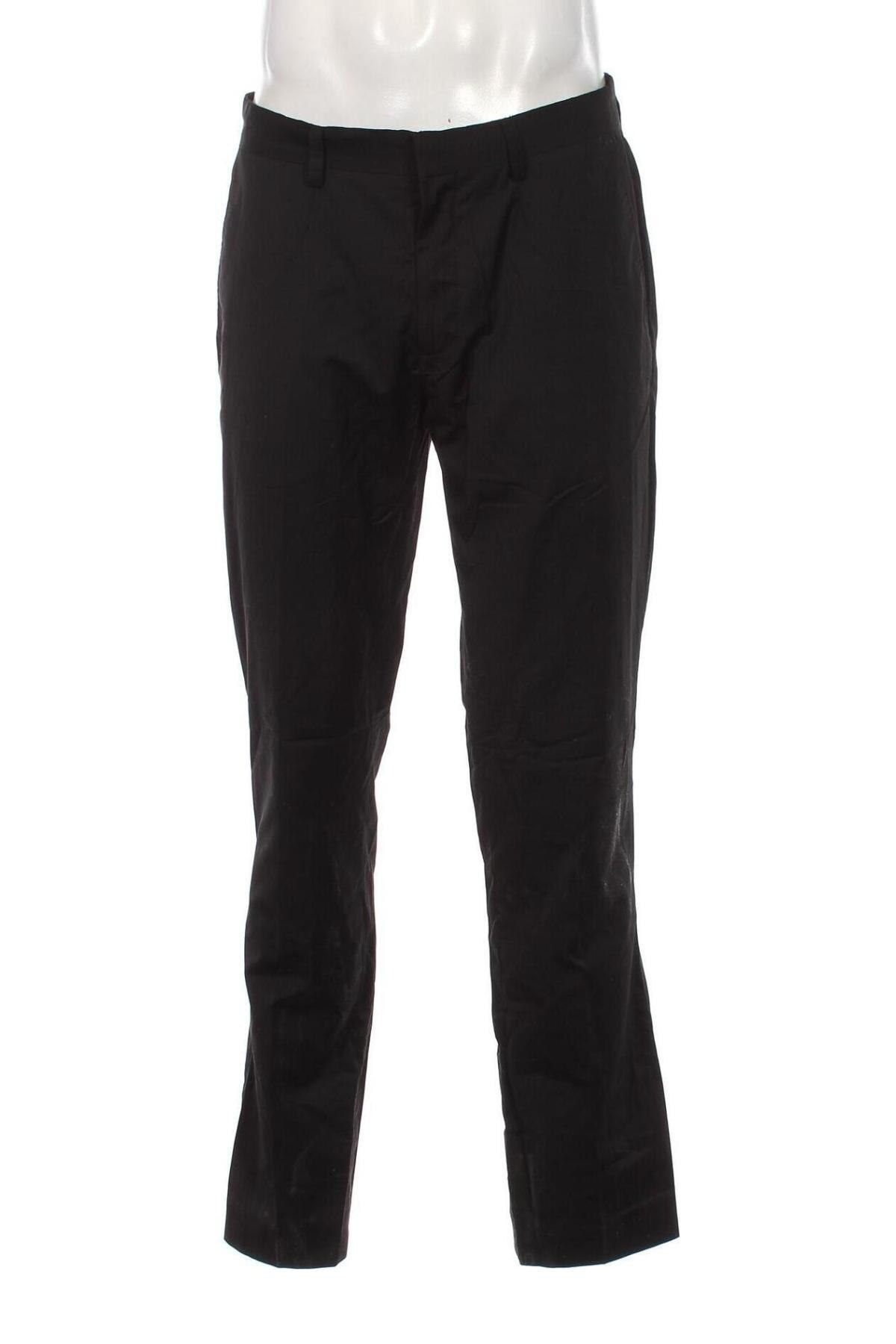 Pantaloni de bărbați H&M, Mărime L, Culoare Negru, Preț 64,99 Lei