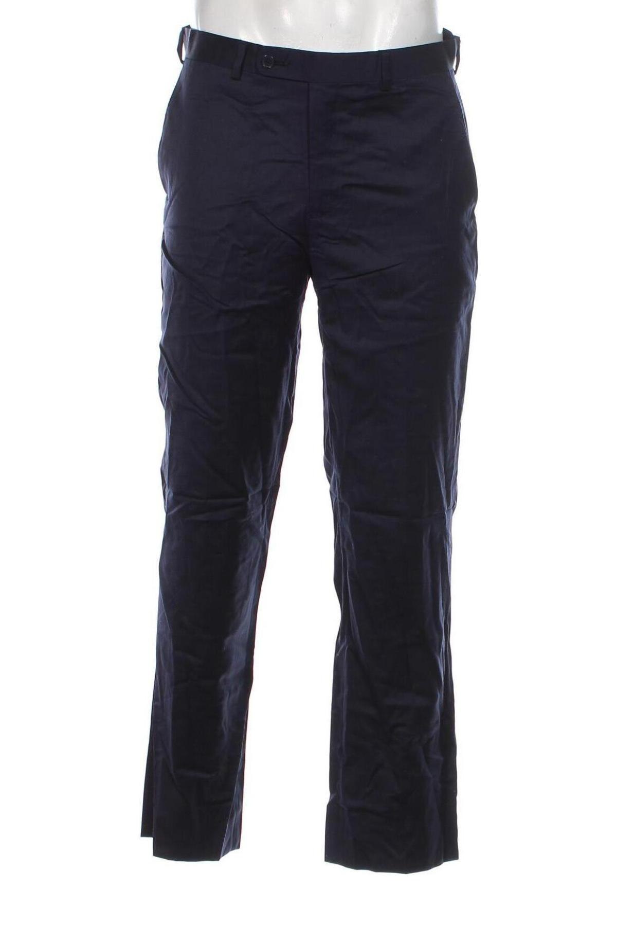 Pantaloni de bărbați Linea Uomo, Mărime M, Culoare Albastru, Preț 64,99 Lei