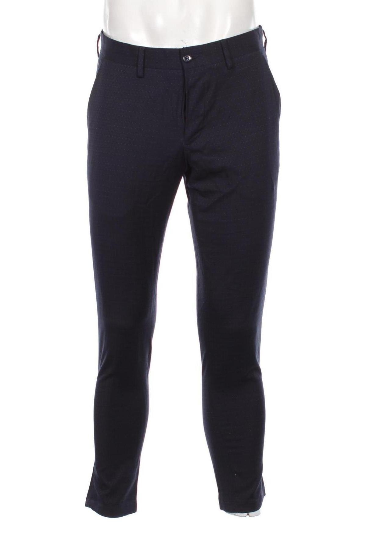 Pantaloni de bărbați Louis Philippe, Mărime M, Culoare Albastru, Preț 128,99 Lei