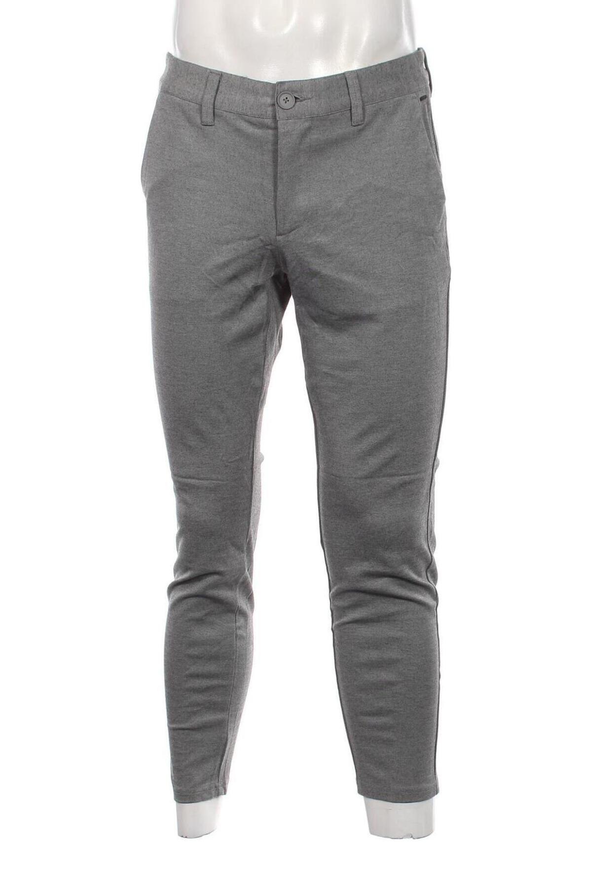 Pantaloni de bărbați Only & Sons, Mărime M, Culoare Gri, Preț 58,99 Lei