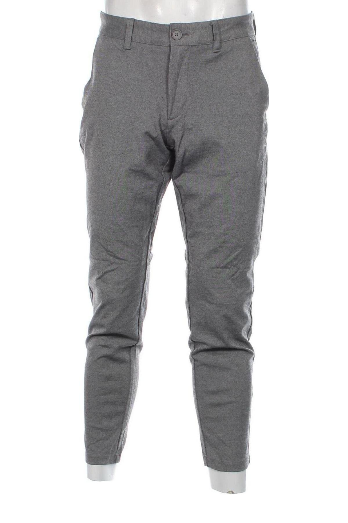 Herrenhose Only & Sons, Größe L, Farbe Grau, Preis € 13,99