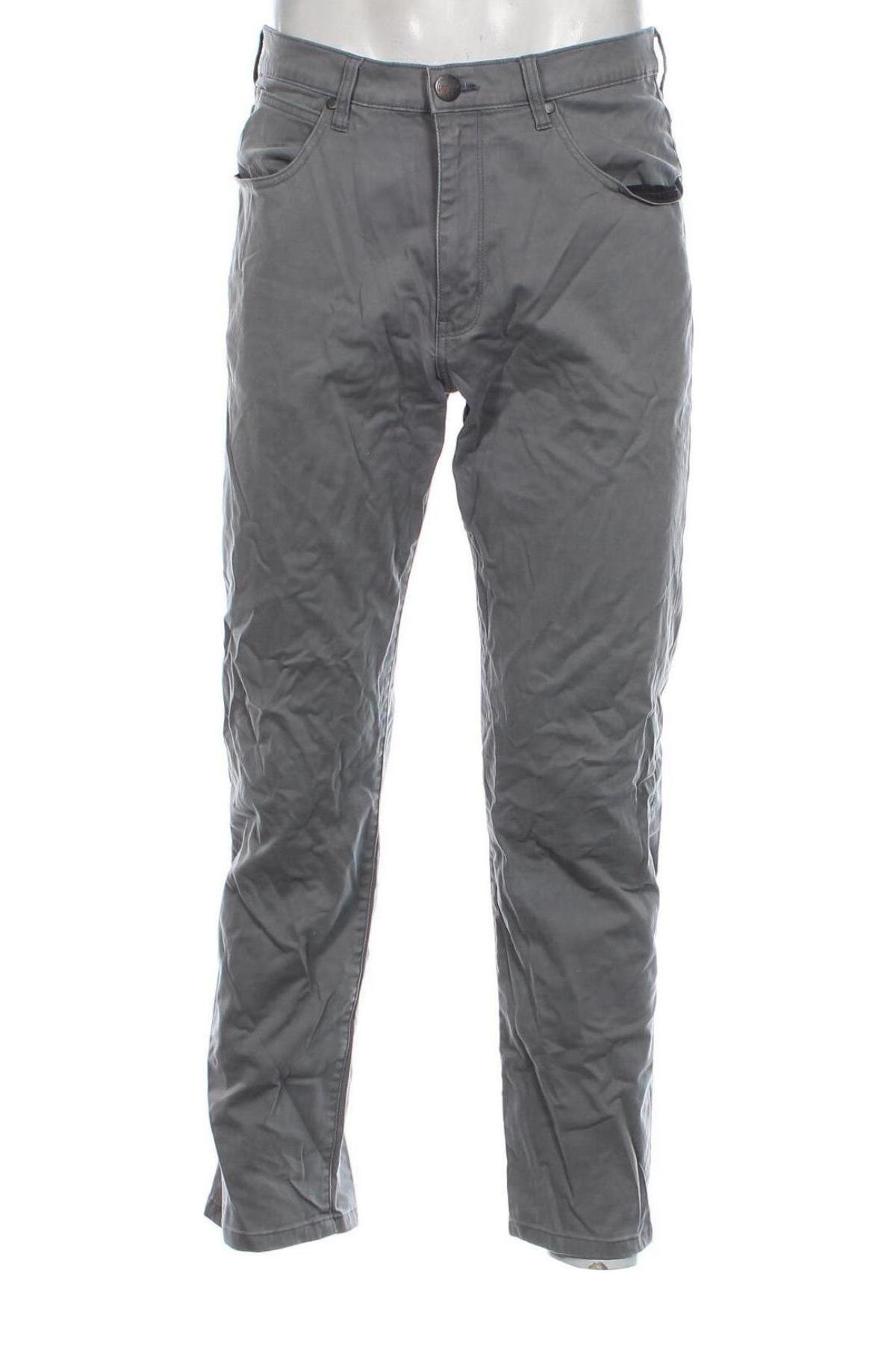 Herrenhose Wrangler, Größe L, Farbe Grau, Preis 47,99 €