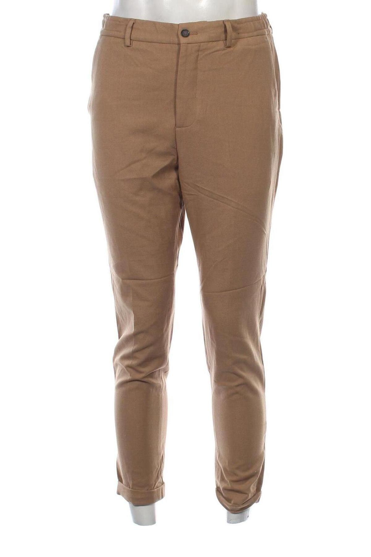 Herrenhose Zara, Größe M, Farbe Beige, Preis € 8,99